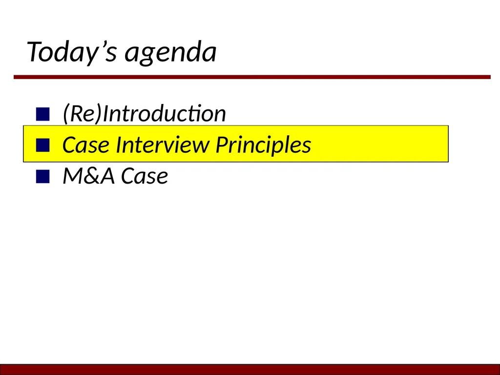 Today’s Content Session (2-5-19): Live Case - slide 7 of 31