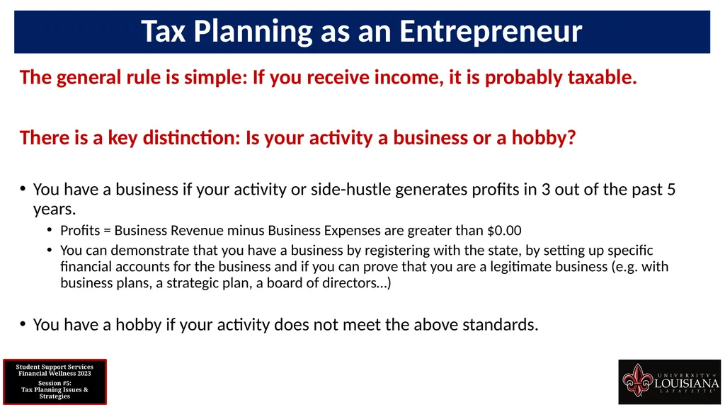 STUDENT SUPPORT SERVICES FINANCIAL WELLNESS SERIES - slide 46 of 79