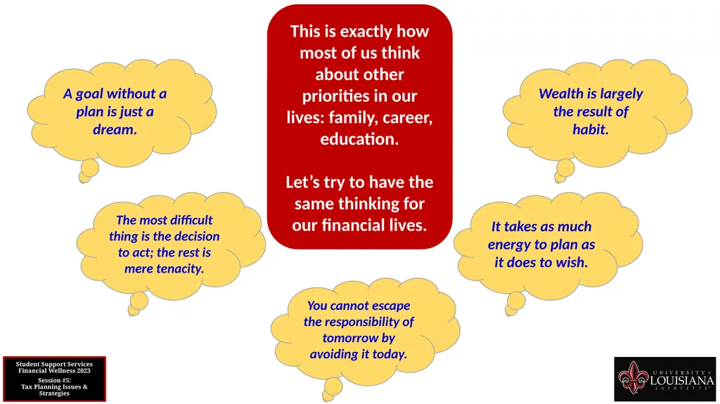 STUDENT SUPPORT SERVICES FINANCIAL WELLNESS SERIES - slide 25 of 79