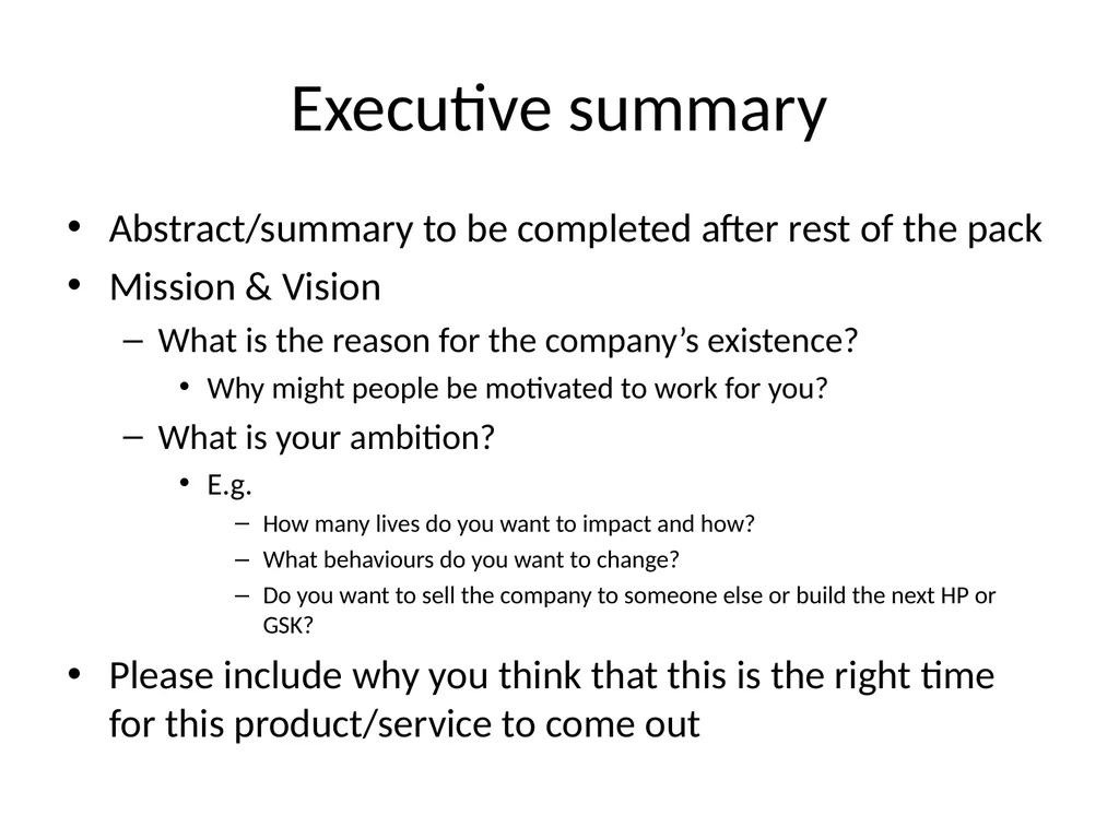 Template slide pack for First Phase Business Plan - slide 2 of 11