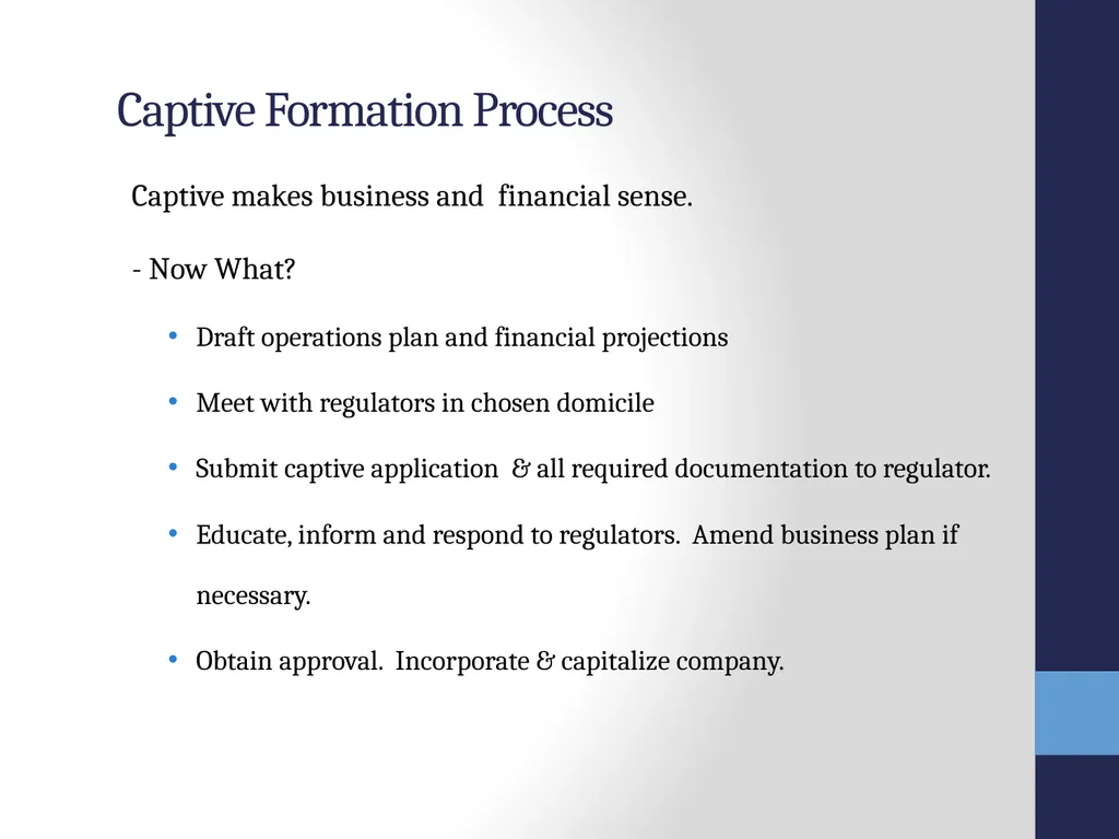SRMC Fall Conference 2012 Captives, Microcaptives - slide 35 of 37