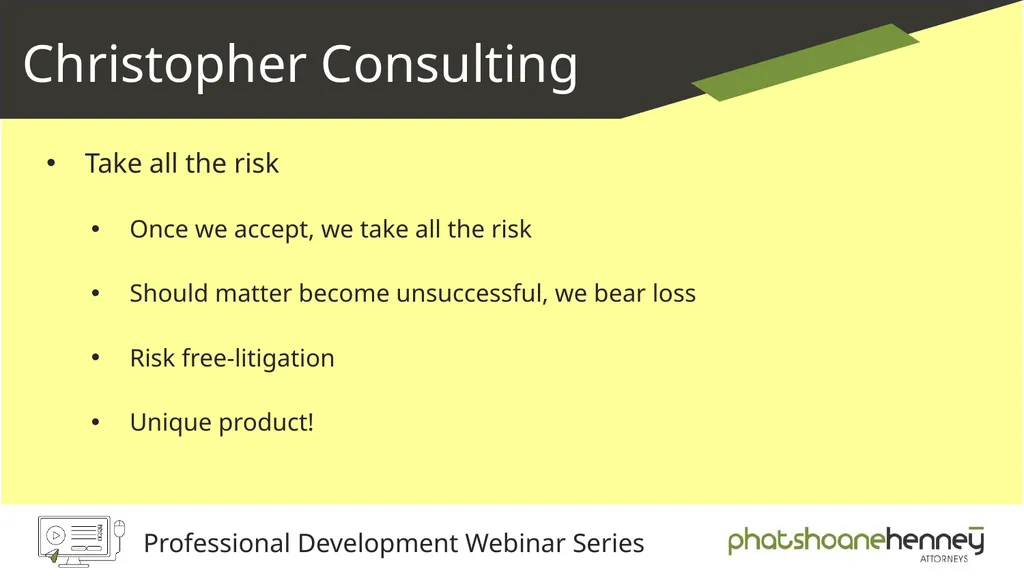 Medical Negligence A valuable new area of - slide 56 of 60