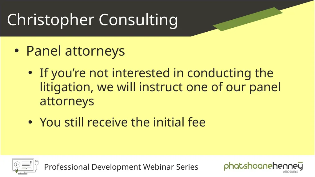 Medical Negligence A valuable new area of - slide 58 of 60