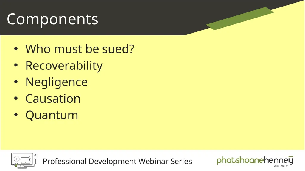 Medical Negligence A valuable new area of - slide 8 of 60
