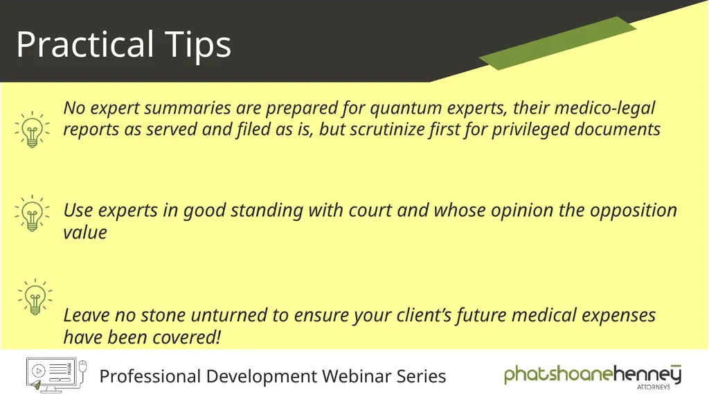 Medical Negligence A valuable new area of - slide 30 of 60