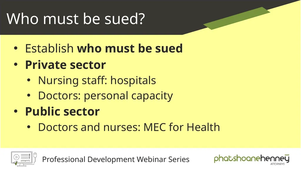 Medical Negligence A valuable new area of - slide 9 of 60