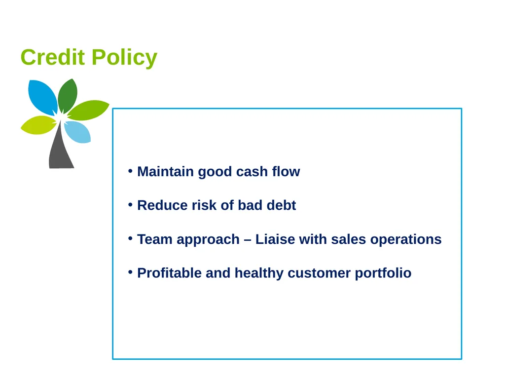 Credit Management Services Bastian De Preter - - slide 11 of 16