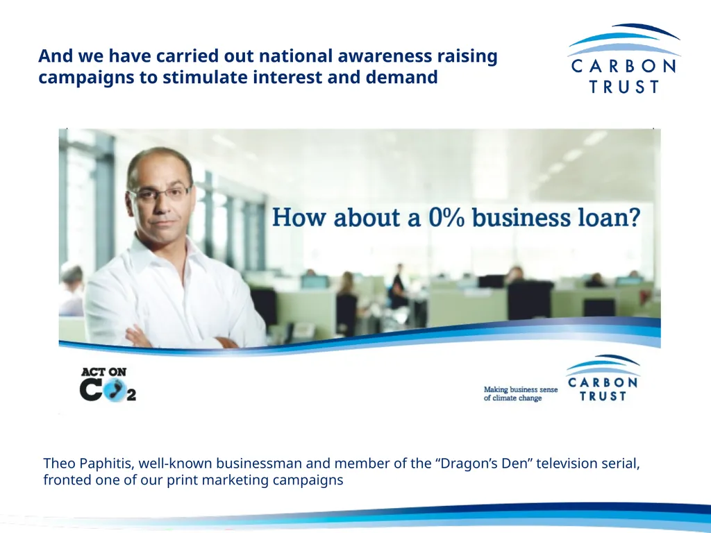 A Transformational Energy Efficiency SME Advice - slide 5 of 13