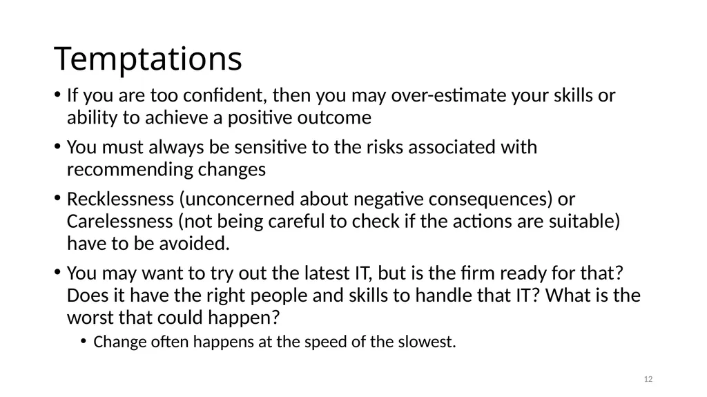 IS6602 – Seminar 2 Consulting Ethics 1 - slide 12 of 26