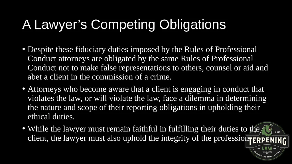 ETHICS AND FINANCIAL ISSUES: BALANCING DUELING - slide 5 of 67