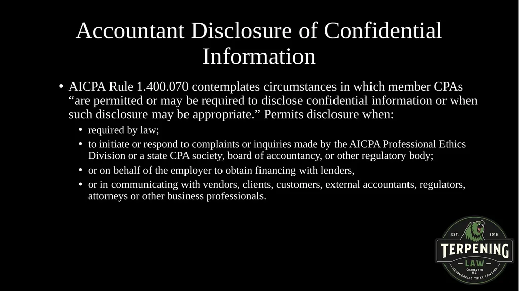 ETHICS AND FINANCIAL ISSUES: BALANCING DUELING - slide 21 of 67