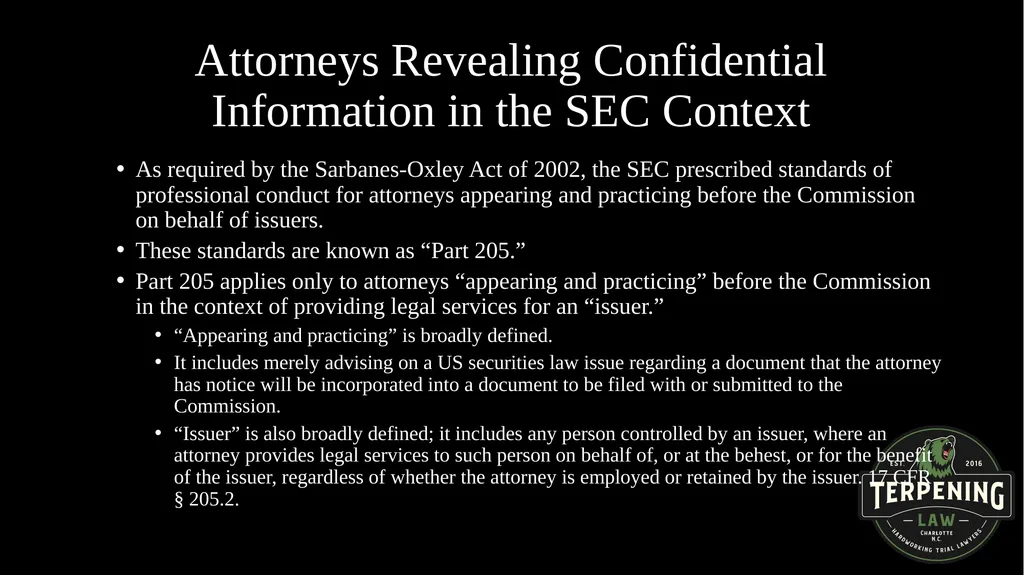 ETHICS AND FINANCIAL ISSUES: BALANCING DUELING - slide 13 of 67
