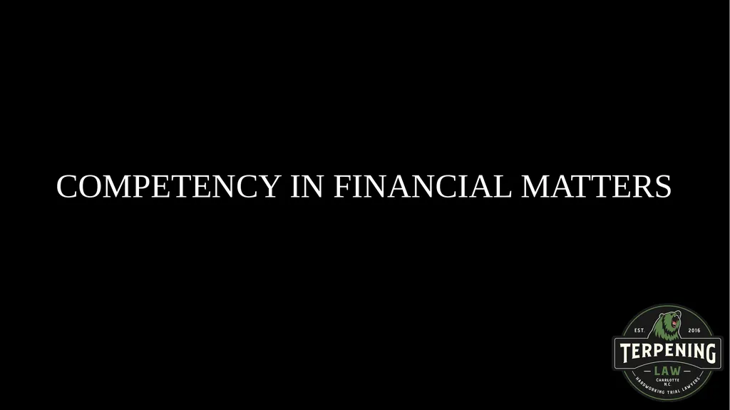 ETHICS AND FINANCIAL ISSUES: BALANCING DUELING - slide 46 of 67