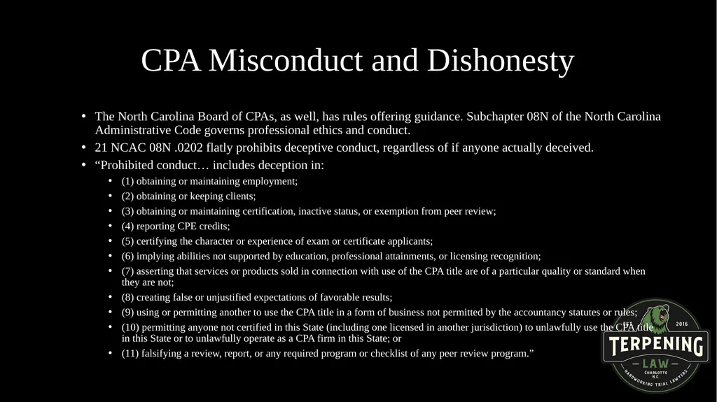 ETHICS AND FINANCIAL ISSUES: BALANCING DUELING - slide 35 of 67