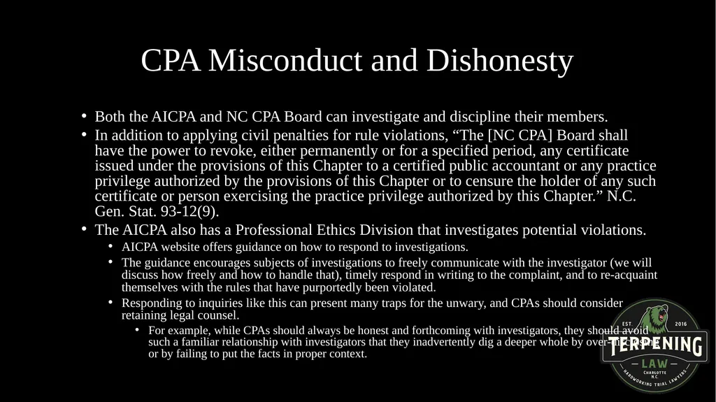 ETHICS AND FINANCIAL ISSUES: BALANCING DUELING - slide 37 of 67