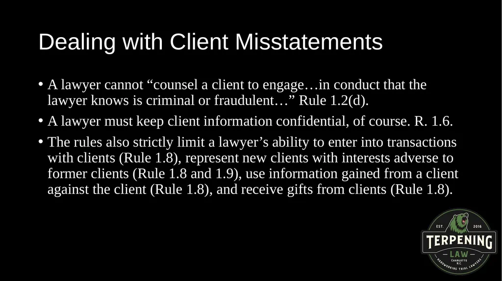 ETHICS AND FINANCIAL ISSUES: BALANCING DUELING - slide 39 of 67