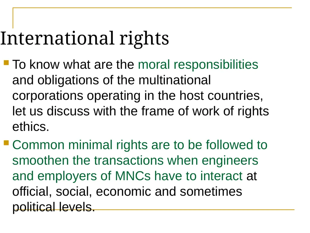 UNIT V GLOBAL ISSUES Global Issues Multinational - slide 6 of 80