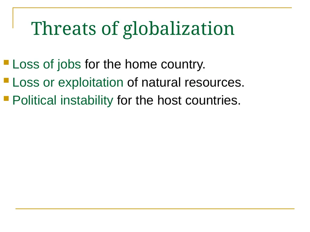 UNIT V GLOBAL ISSUES Global Issues Multinational - slide 5 of 80