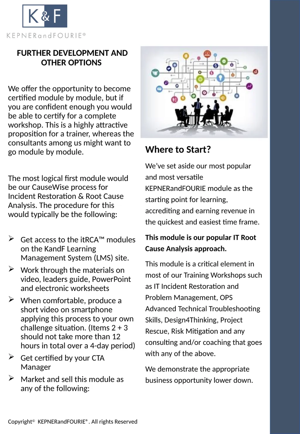 KEPNERandFOURIE®️ onboarding information - slide 8 of 13