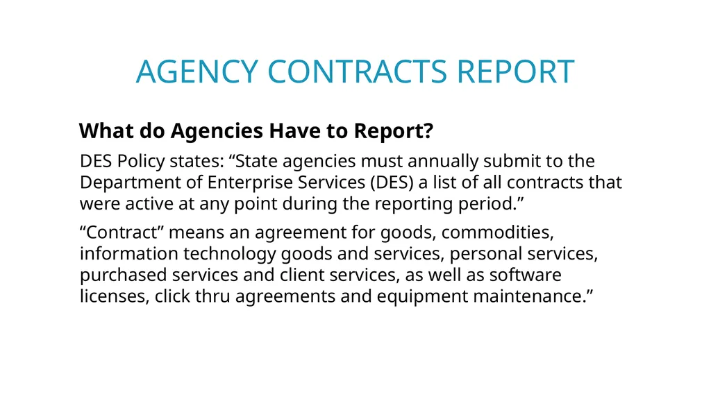 Small Agency Financial Services Workshop | PART 2 - slide 6 of 41