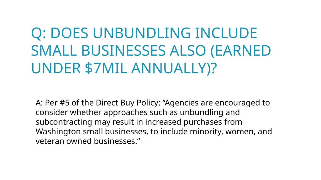 Small Agency Financial Services Workshop | PART 2 - slide 25 of 41