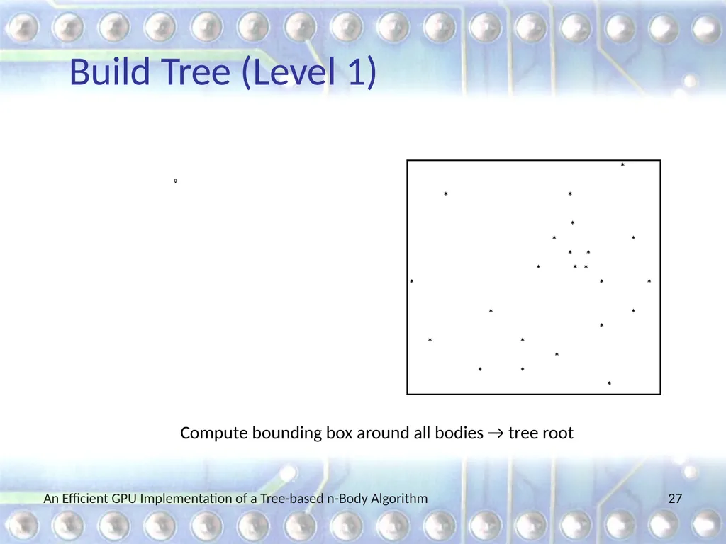 An Efficient GPU Implementation of a Tree-based - slide 27 of 65