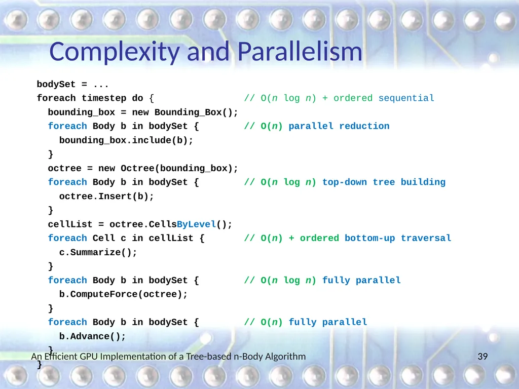 An Efficient GPU Implementation of a Tree-based - slide 39 of 65
