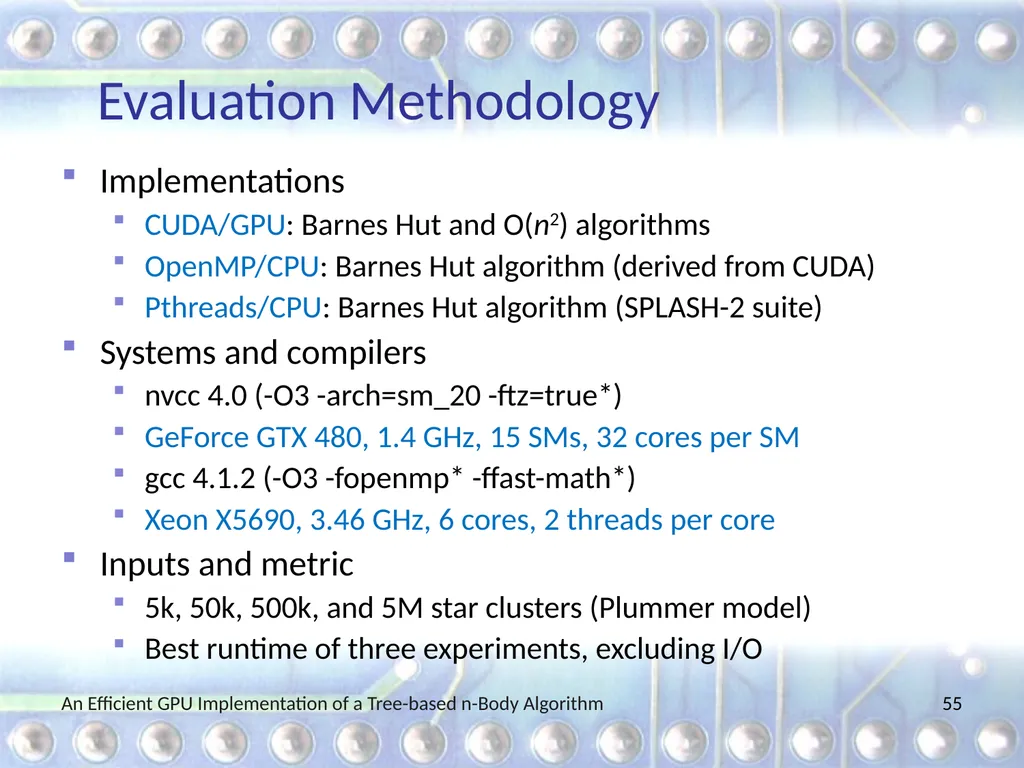 An Efficient GPU Implementation of a Tree-based - slide 55 of 65
