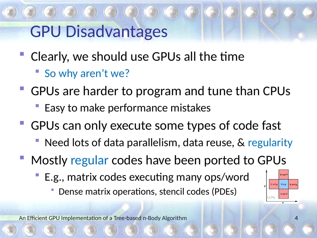 An Efficient GPU Implementation of a Tree-based - slide 4 of 65