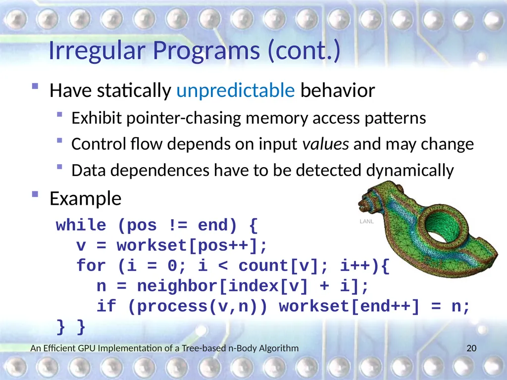 An Efficient GPU Implementation of a Tree-based - slide 20 of 65