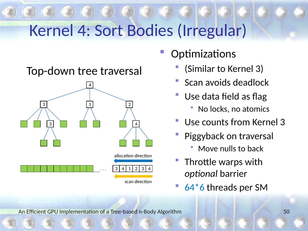 An Efficient GPU Implementation of a Tree-based - slide 50 of 65