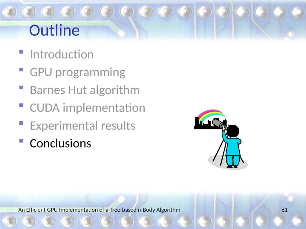 An Efficient GPU Implementation of a Tree-based - slide 61 of 65