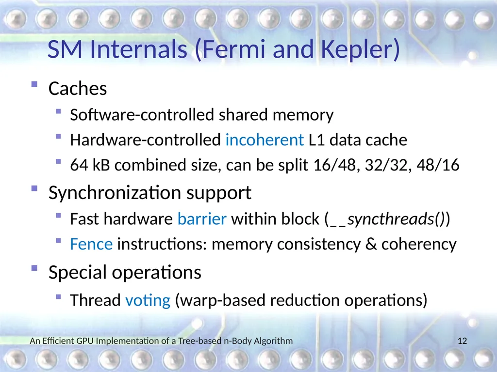 An Efficient GPU Implementation of a Tree-based - slide 12 of 65