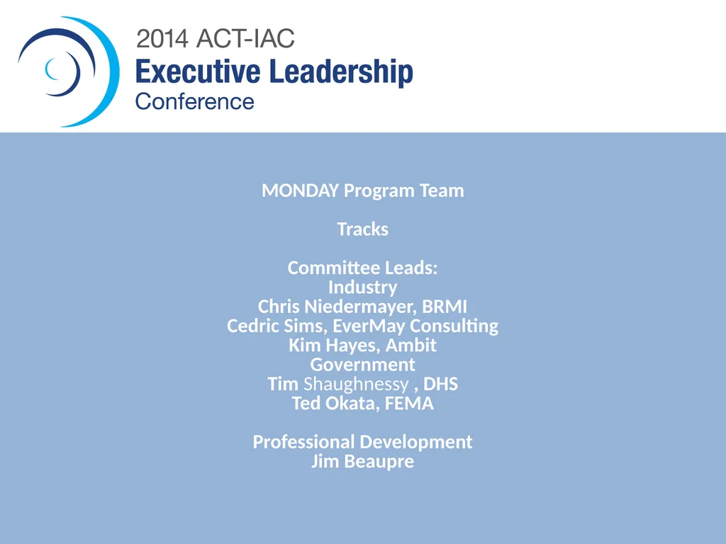 ELC Meeting Program Theme Abstracts Speakers - slide 6 of 22