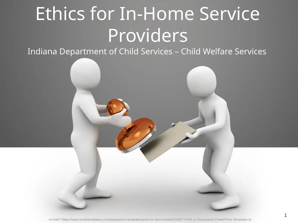 Ethics for In-Home Service Providers Indiana