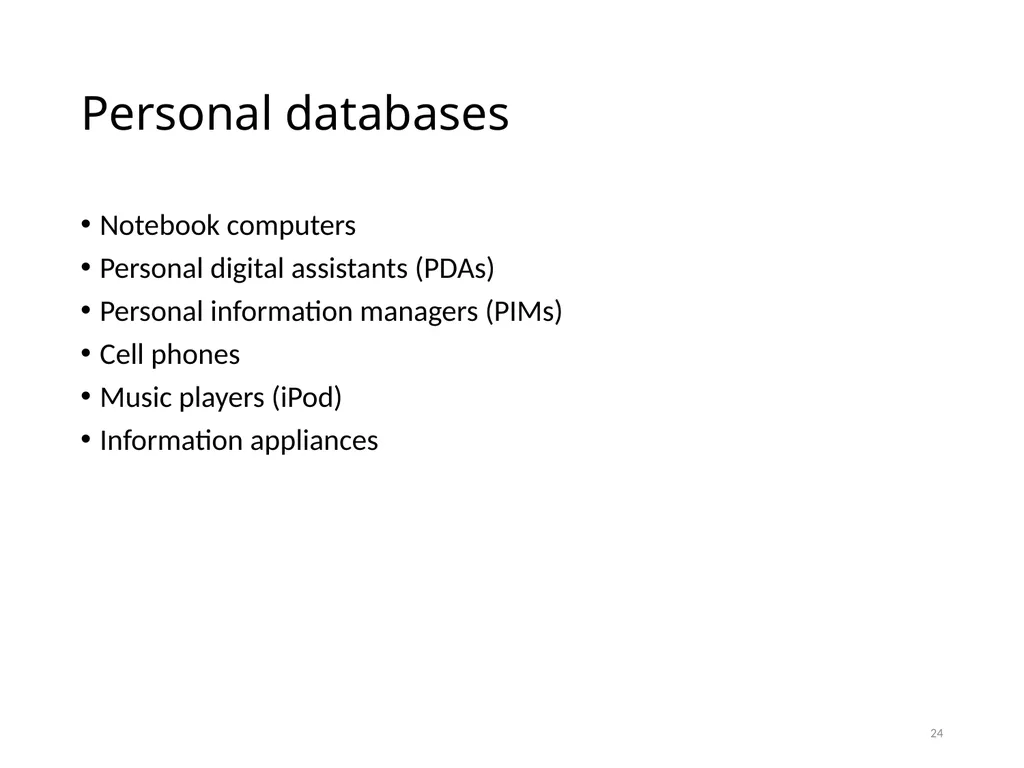 Data Administration Bad administration, to be - slide 24 of 43