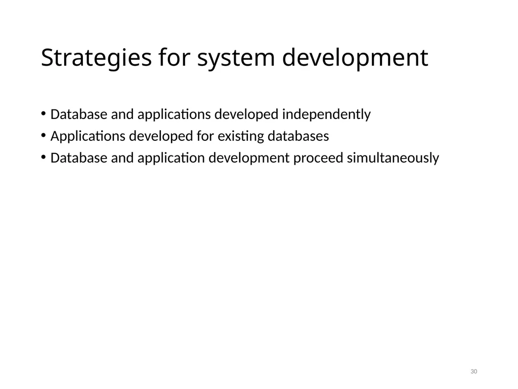Data Administration Bad administration, to be - slide 30 of 43