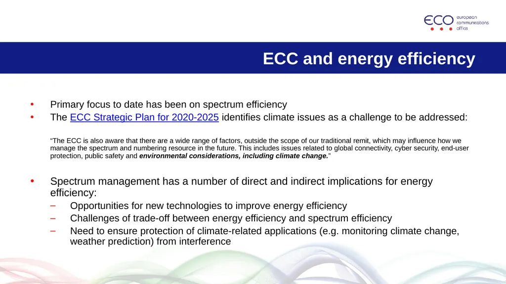 The European regulatory context for spectrum - slide 5 of 9
