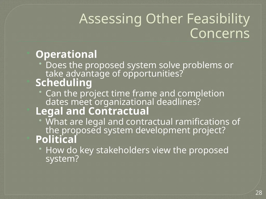 Project Estimation Describe project scope, - slide 23 of 26