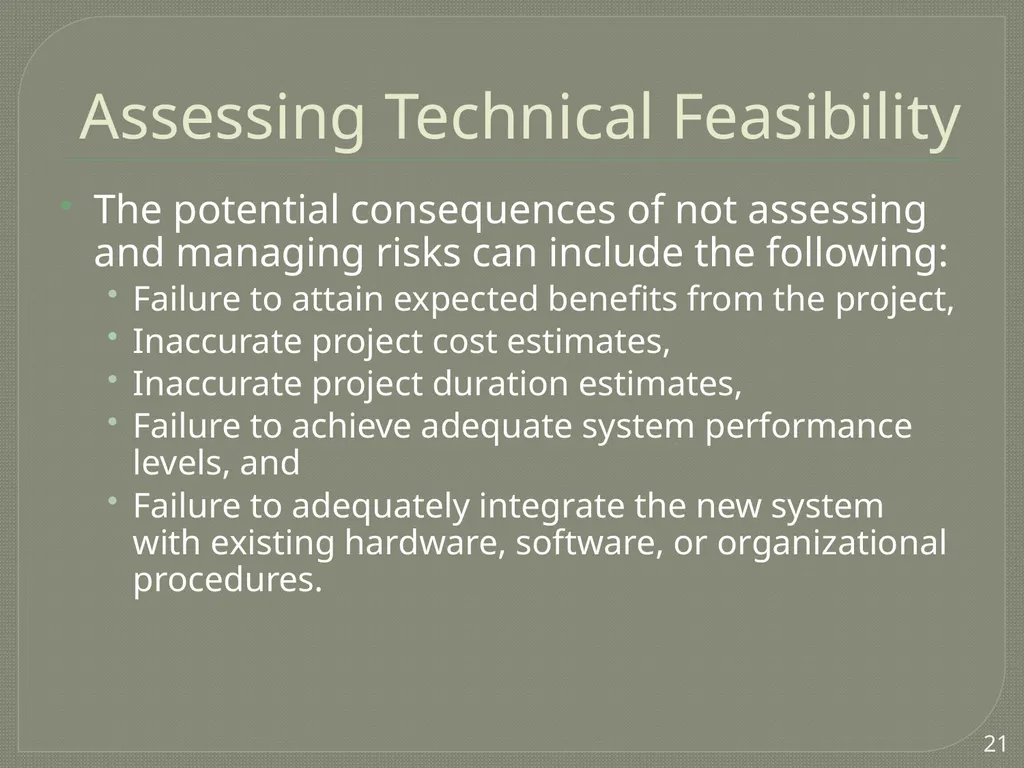 Project Estimation Describe project scope, - slide 16 of 26
