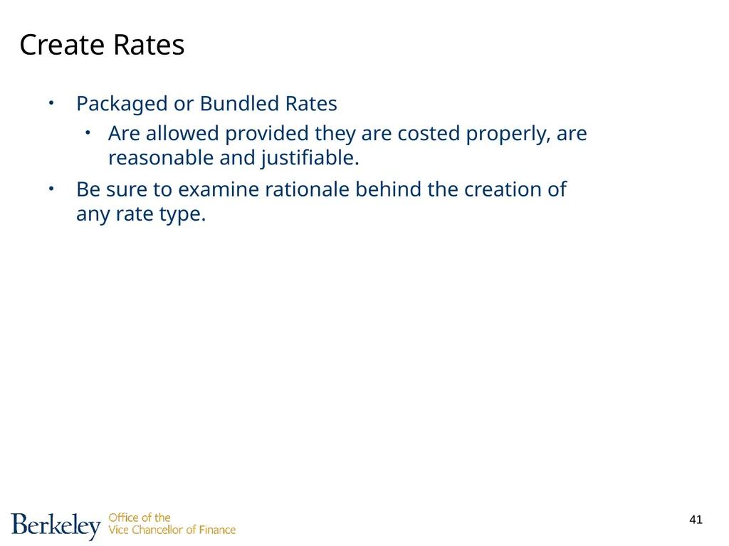 Developing Recharge Rates Hervé Bruckert - slide 41 of 56