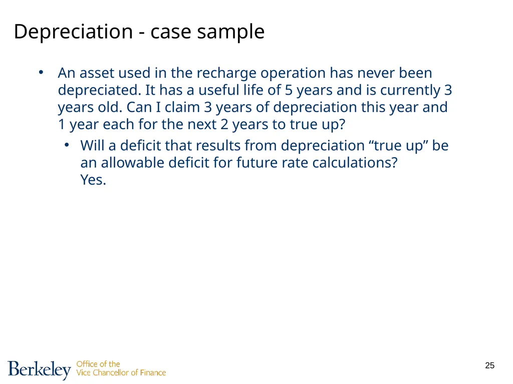 Developing Recharge Rates Hervé Bruckert - slide 25 of 56