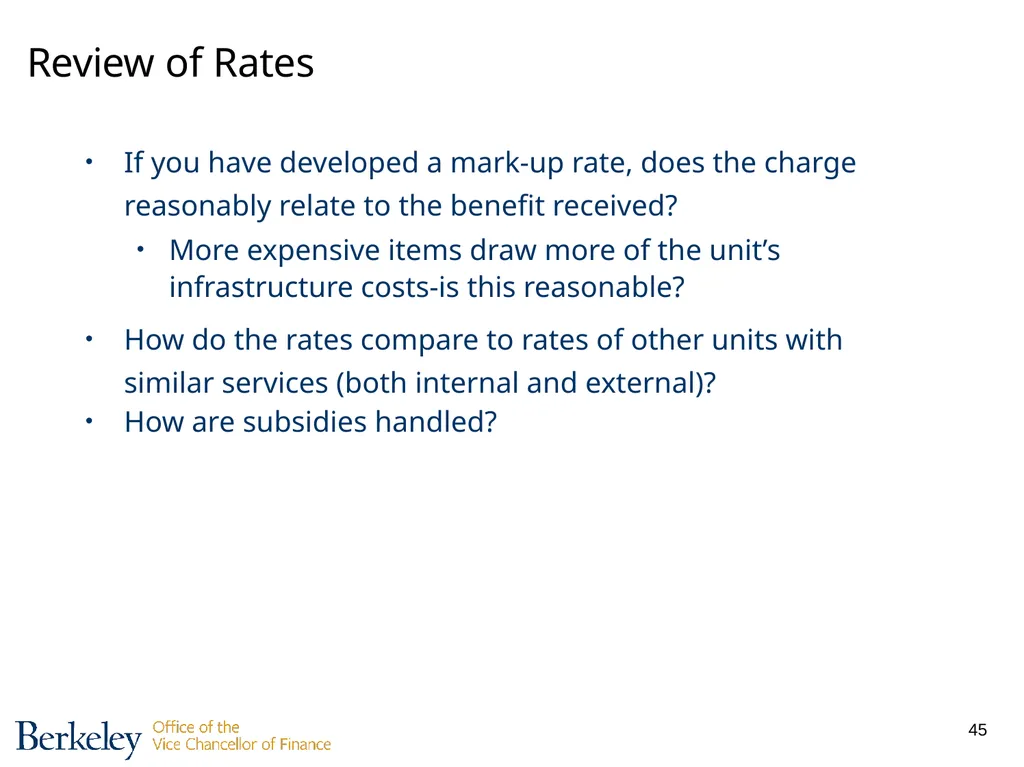 Developing Recharge Rates Hervé Bruckert - slide 45 of 56