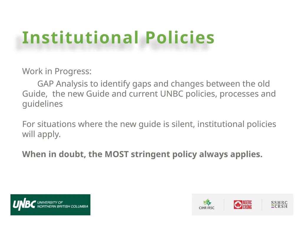 ADVANCING FORWARD: Intro to the New Tri-Agency - slide 29 of 34