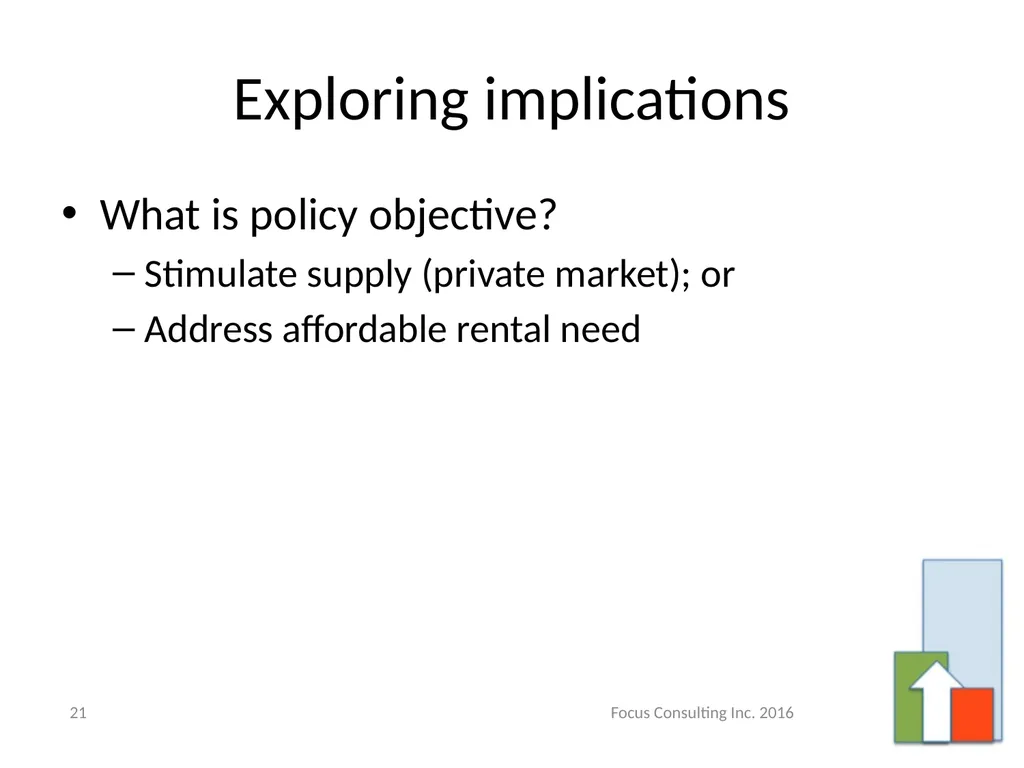 Incenting Purpose Built Rental Housing – A Primer - slide 21 of 26