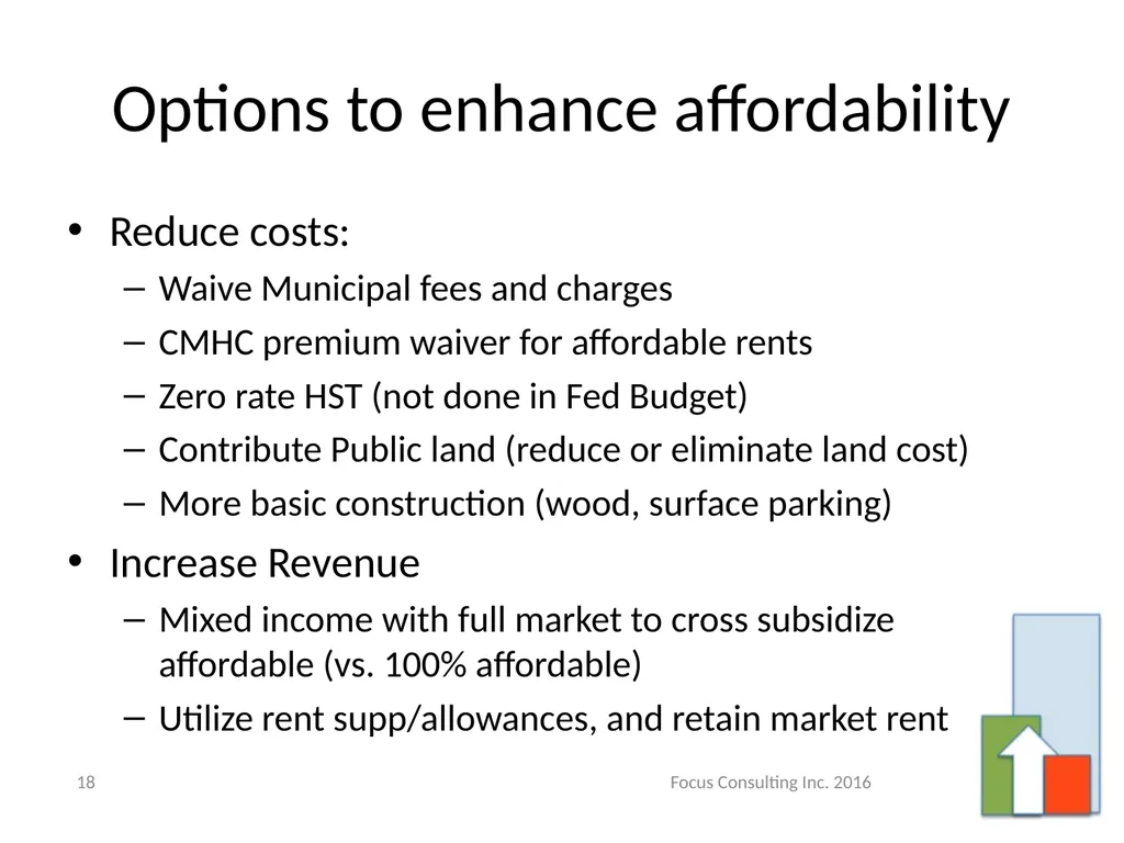 Incenting Purpose Built Rental Housing – A Primer - slide 18 of 26