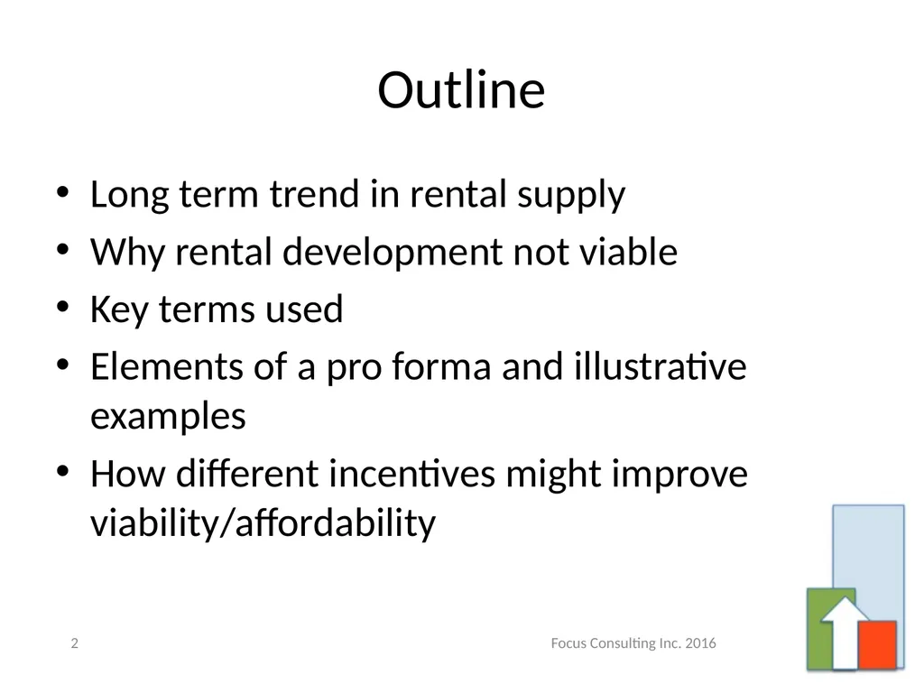 Incenting Purpose Built Rental Housing – A Primer - slide 2 of 26