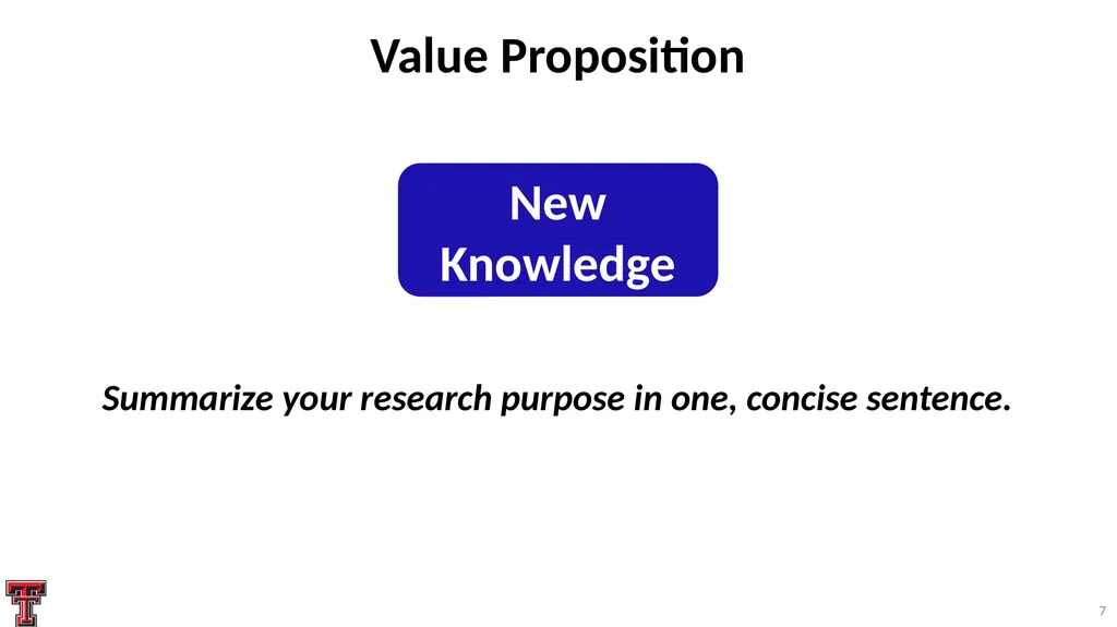Systematic Proposal Preparation The Research - slide 7 of 33