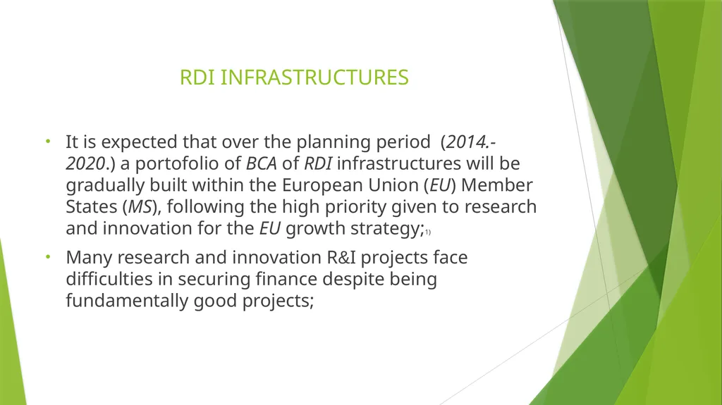 BENEFIT COST ANALYSIS OF RESEARCH, DEVELOPMENT AND - slide 4 of 21