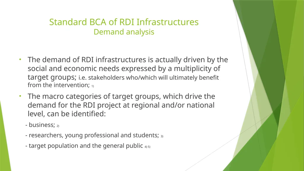 BENEFIT COST ANALYSIS OF RESEARCH, DEVELOPMENT AND - slide 12 of 21